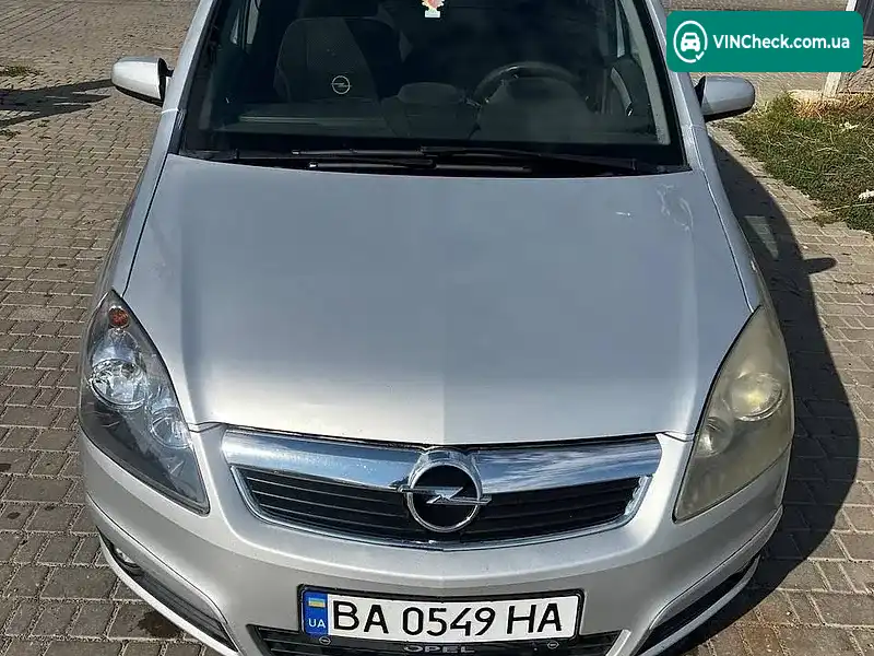 Opel Zafira 2007, фото з оголошення 2 з 20, VIN W0L0AHM758G036613