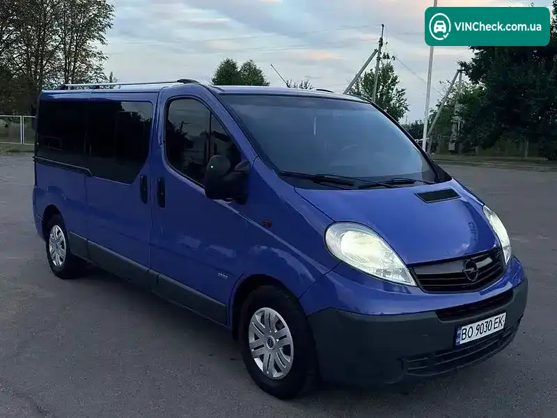 Opel Vivaro 2007, фото з оголошення 1 з 20, VIN W0LF7BMB68V602881