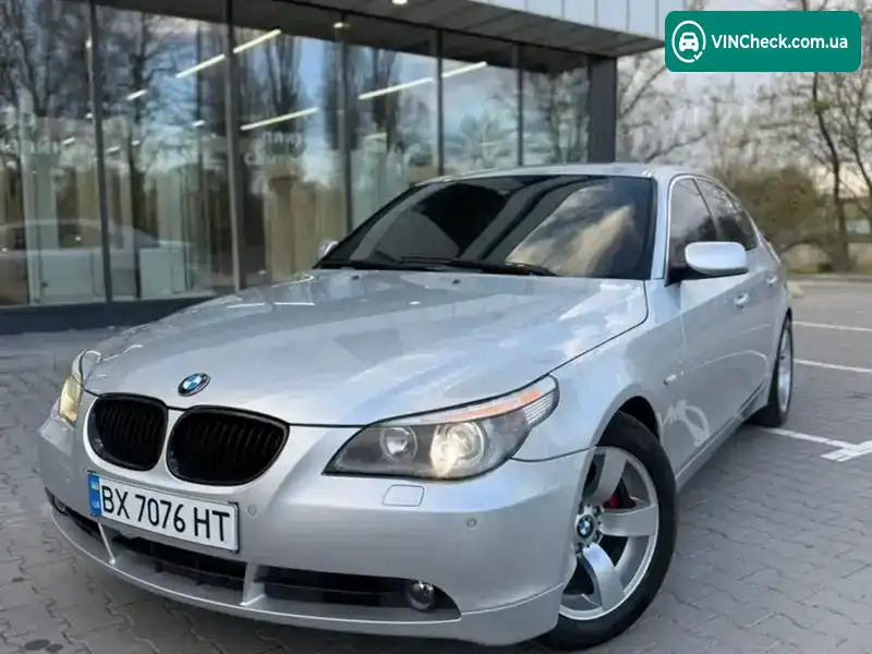 BMW 5 Series 2006, фото з оголошення 1 з 21, VIN WBANE31010B958282