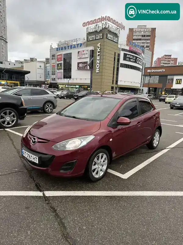 Mazda 2 2011, фото з оголошення 1 з 20, VIN JMZDE145500421691