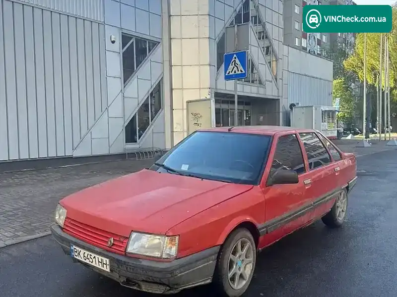 Renault 21 1989, фото з оголошення 1 з 7, VIN VF1L48K0501344372