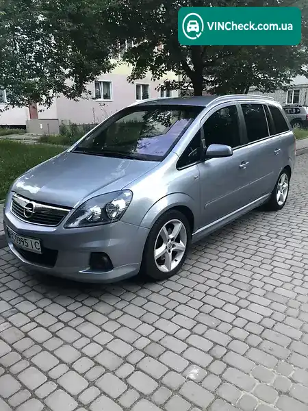 Opel Zafira 2008, фото з оголошення, VIN W0L0AHM7582185789