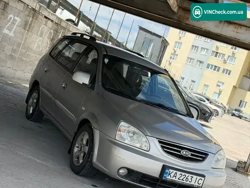 Kia Carens 2003, фото з оголошення 1 з 8, VIN KNEFC523345332986