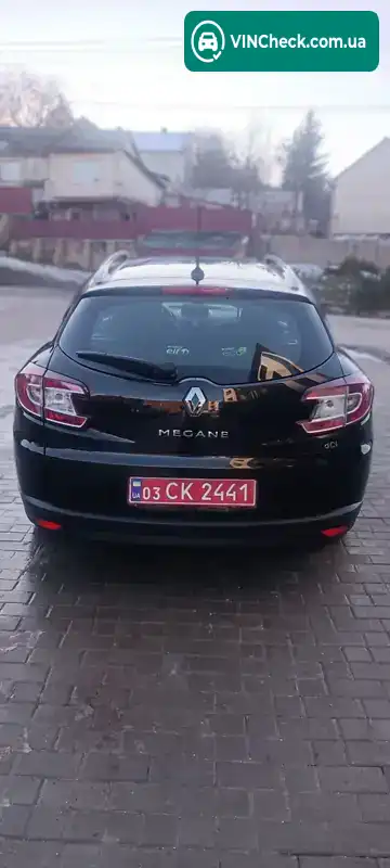 Renault Megane 2013, фото з оголошення 1 з 20, VIN VF1KS140649692536