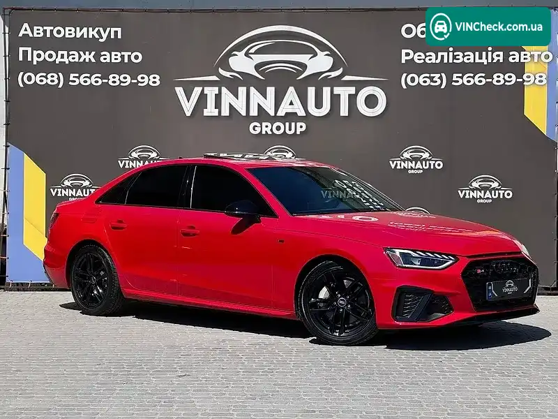 Audi A4 2022, фото з оголошення 1 з 20, VIN WAUEAAF49NN008818