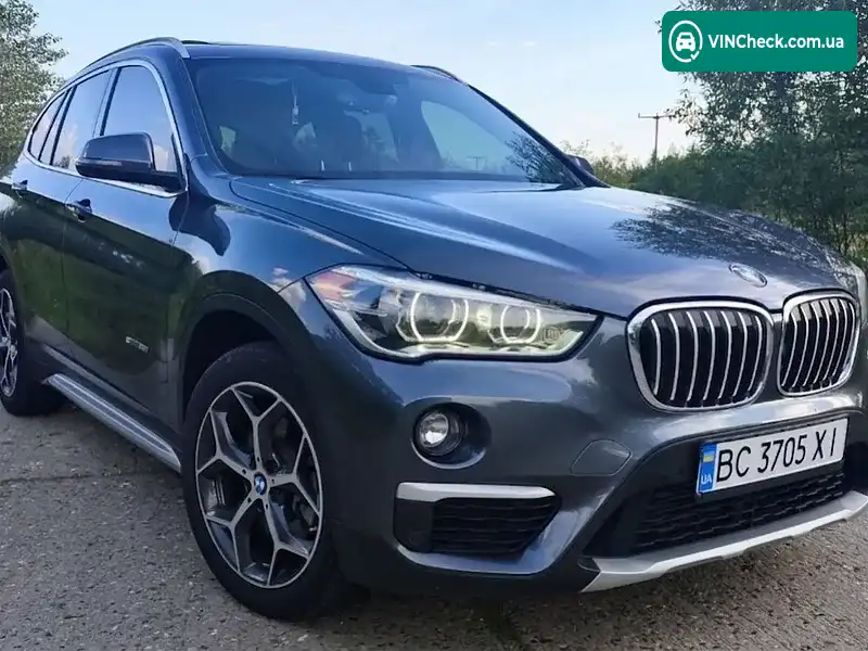 BMW X1 2017, фото з оголошення 2 з 20, VIN WBXHU7C30H5H35992