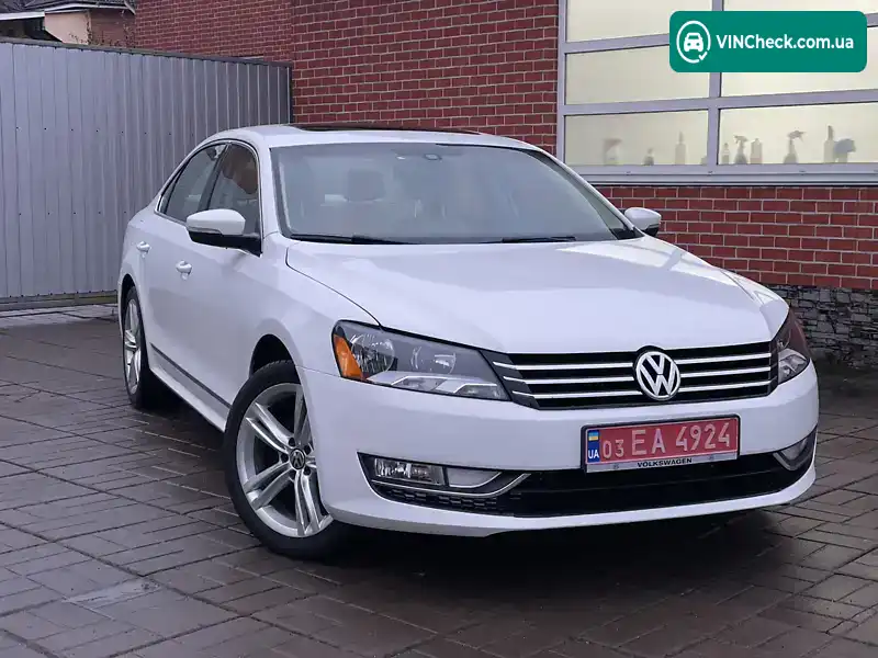 Volkswagen Passat 2013, фото з оголошення 1 з 20, VIN 1VWCN7A37EC041812