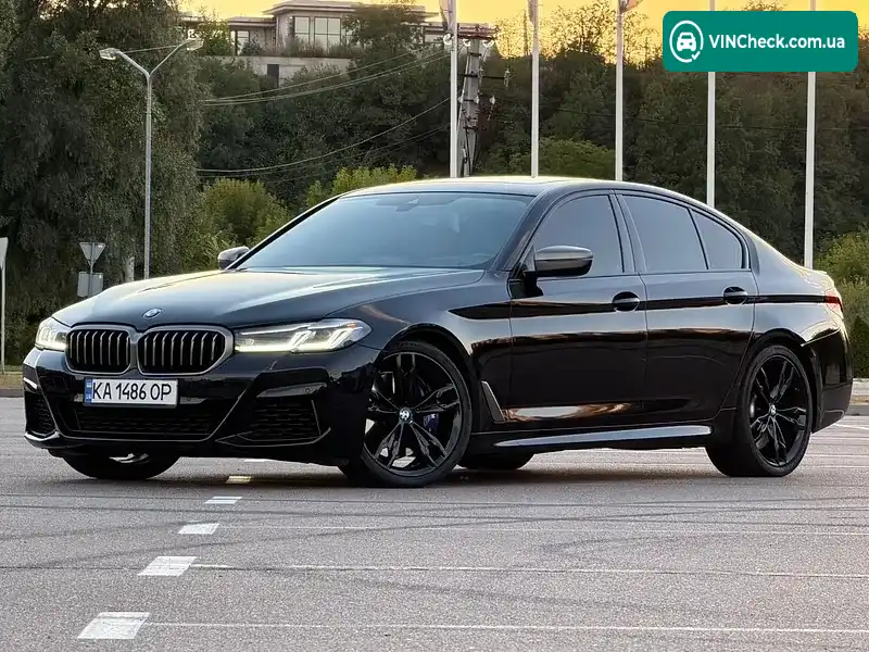 BMW 5 Series 2021, фото з оголошення 1 з 20, VIN WBA13BK08MCG38585