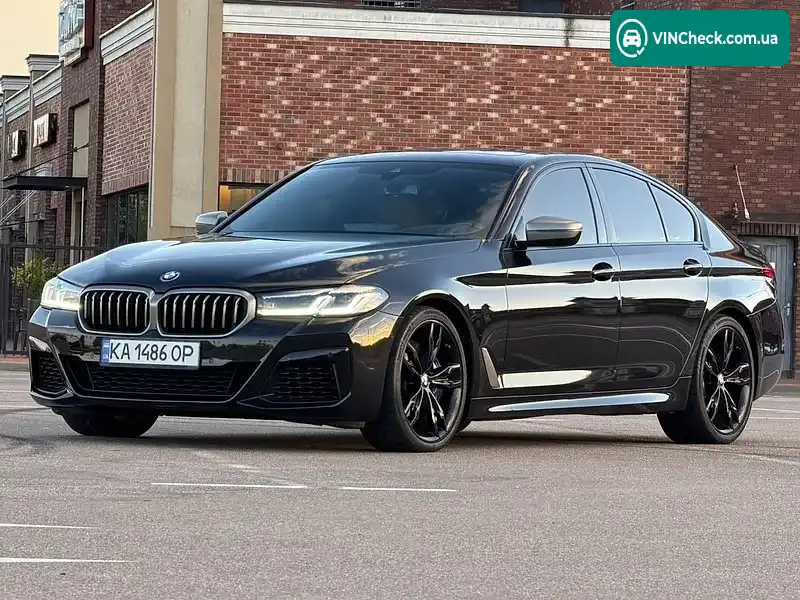 BMW 5 Series 2021, фото з оголошення 2 з 20, VIN WBA13BK08MCG38585
