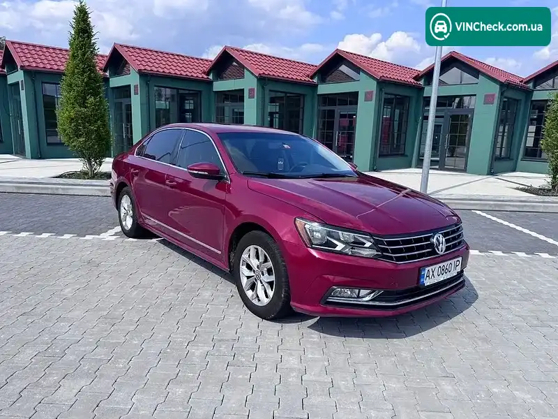 Volkswagen Passat 2016, фото з оголошення 1 з 10, VIN 1VWAS7A30GC030265
