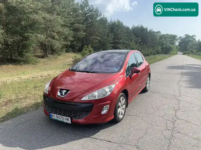 Peugeot 308 2008, фото з оголошення 2 з 7, VIN VF34C9HZH55308677