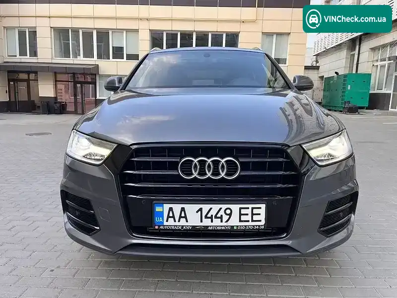 Audi Q3 2018, фото з оголошення 1 з 20, VIN WA1ECCFS6JR030120