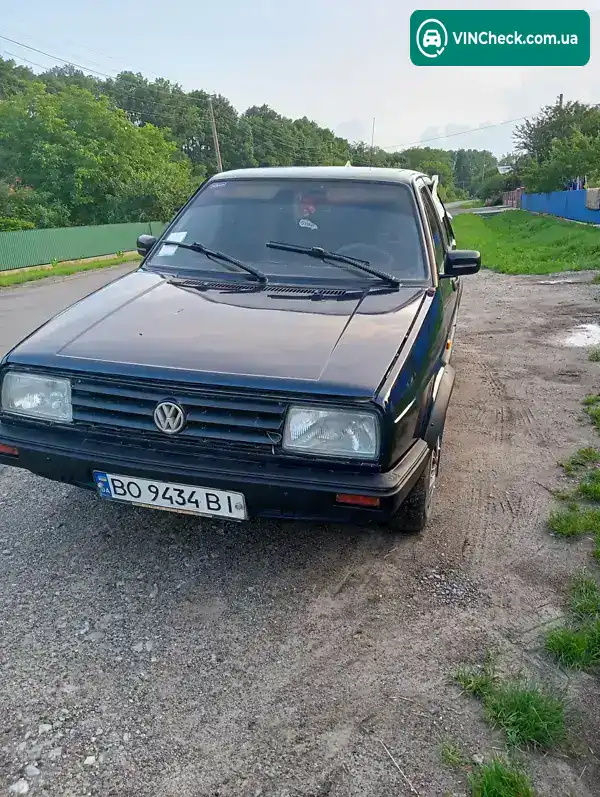 Volkswagen Jetta 1989, фото з оголошення 1 з 13, VIN WVWZZZ1GZKW576108