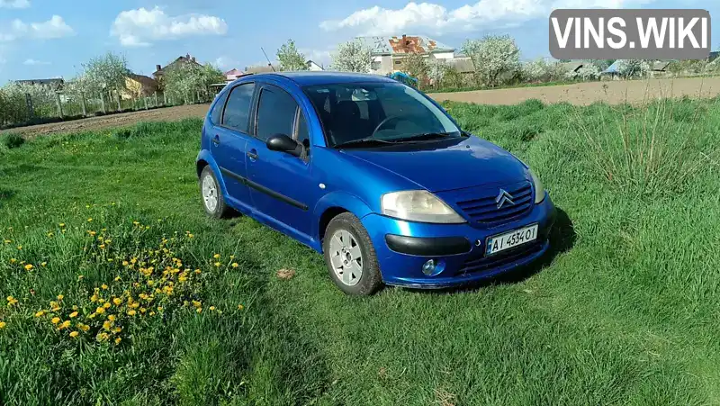 Citroen C3 2003, фото з оголошення 1 з 9, VIN VF7FCKFVB26845387