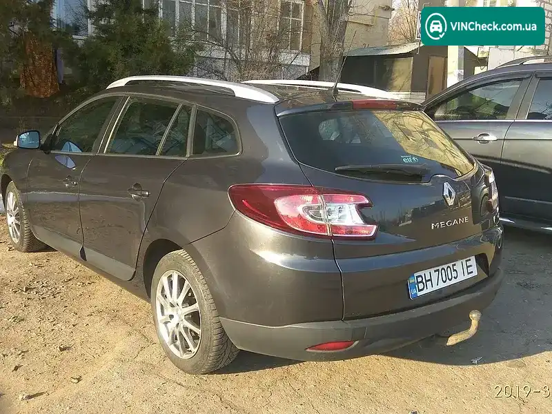 Renault Megane 2009, фото з оголошення 1 з 10, VIN VF1KZ1A0542093217