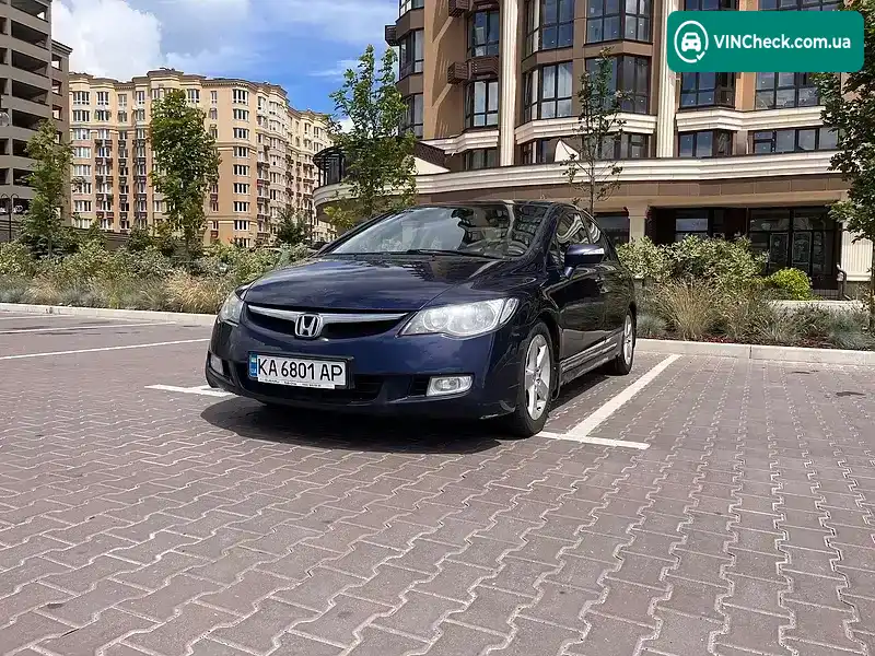 Honda Civic 2008, фото з оголошення 1 з 20, VIN NLAFD76708W060257