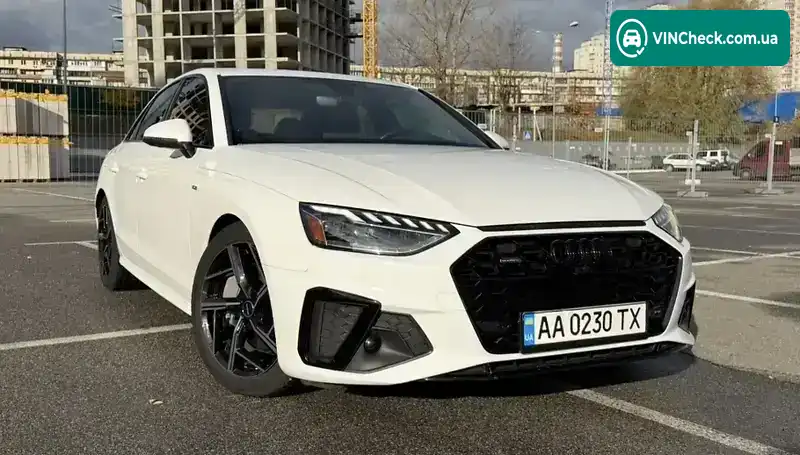 Audi A4 2021, фото з оголошення 1 з 14, VIN WAUEAAF48MN012695
