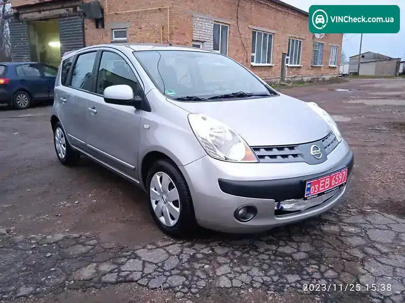 Nissan Note 2006, фото з оголошення 1 з 10, VIN SJNFAAE11U1085308