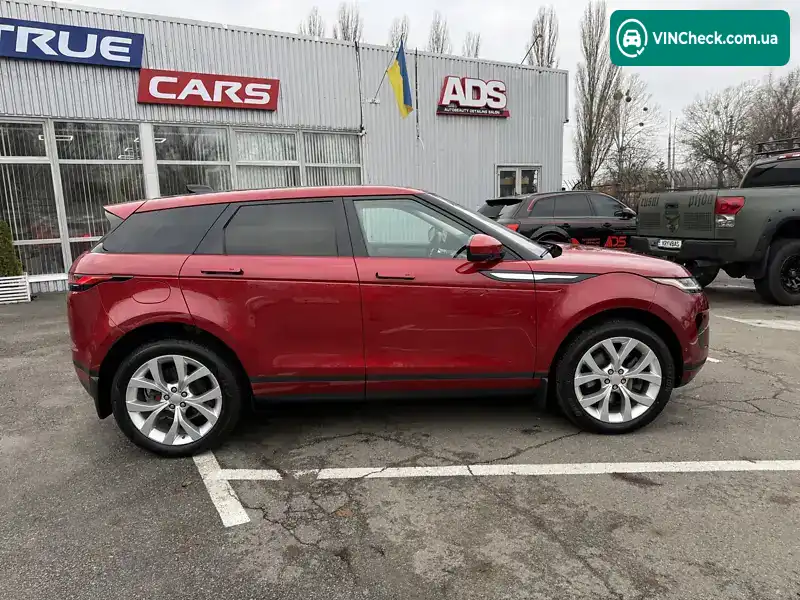 Land Rover Range Rover Evoque 2020, фото з оголошення 2 з 20, VIN SALZP2FX0LH115568