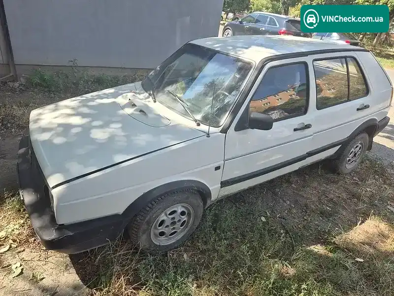 Volkswagen Golf 1988, фото з оголошення 2 з 10, VIN WVWZZZ19ZJB078138