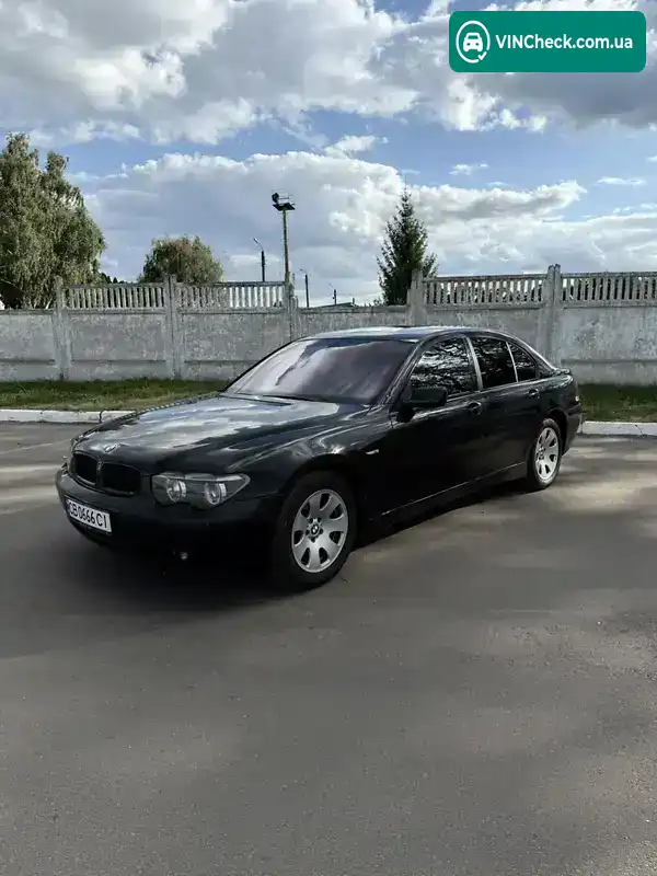 BMW 7 Series 2003, фото з оголошення 1 з 19, VIN WBAGM21060DR49748