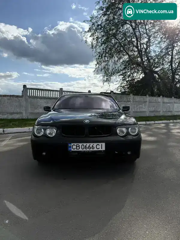 BMW 7 Series 2003, фото з оголошення 2 з 19, VIN WBAGM21060DR49748