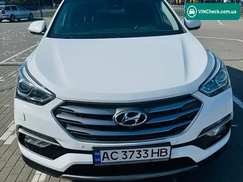 Hyundai Santa FE 2016, фото з оголошення 2 з 20, VIN KMHSW81XDHU726554