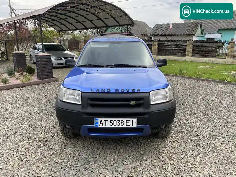 Land Rover Freelander 2003, фото з оголошення 2 з 20, VIN SALLNAAA83A282636