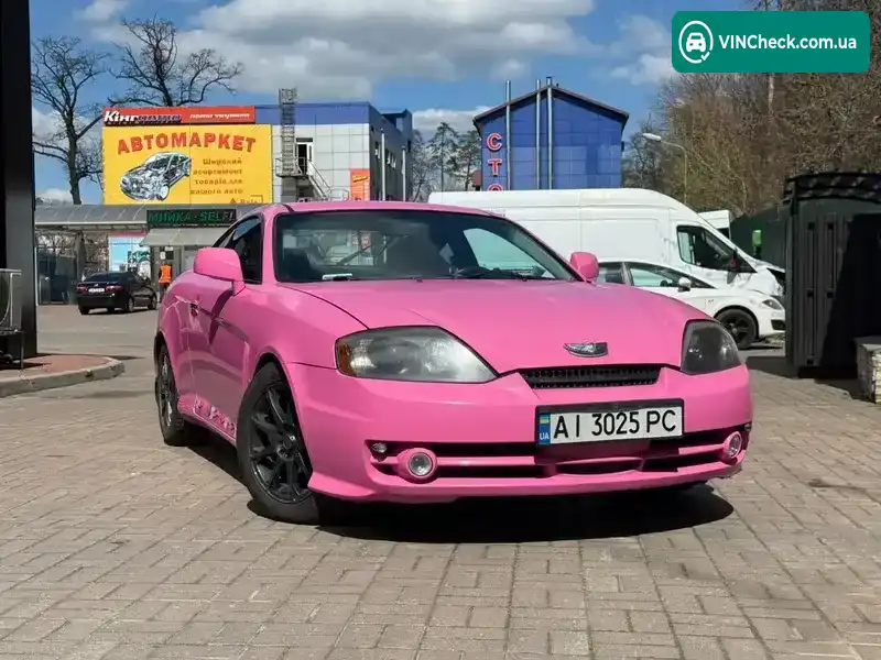 Hyundai Tiburon 2003, фото з оголошення 1 з 9, VIN KMHHM65D33U098889
