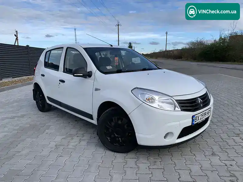 Renault Sandero 2011, фото з оголошення 1 з 20, VIN VF1BSRABB45019012