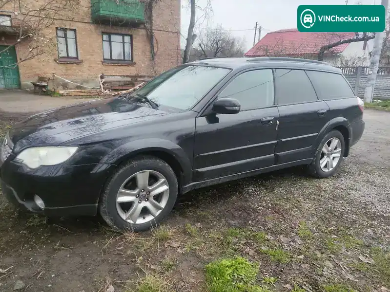 Subaru Outback 2008, фото з оголошення 1 з 4, VIN JF1BP98E08G103629