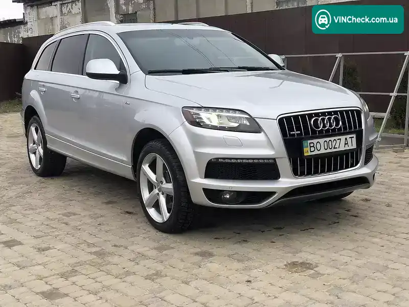 Audi Q7 2011, фото з оголошення 1 з 13, VIN WA1MMCFE7BD000397