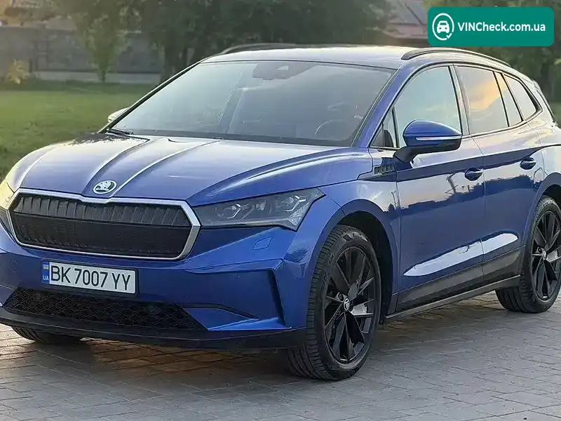 Skoda Enyaq iV 2021, фото з оголошення 1 з 20, VIN TMBJB7NY0MF018720