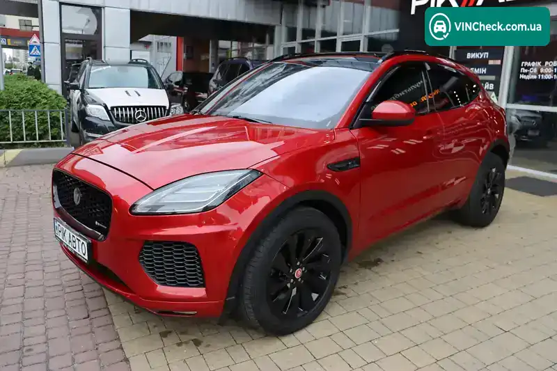 Jaguar E-Pace 2018, фото з оголошення 2 з 21, VIN SADFT2GX0J1Z24616
