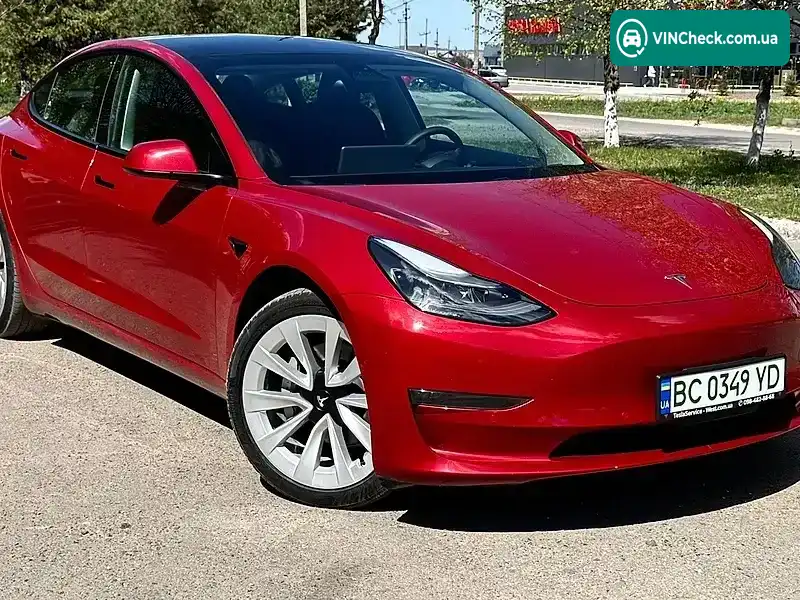 Tesla Model 3 2021, фото з оголошення 1 з 21, VIN 5YJ3E1EB0MF049382