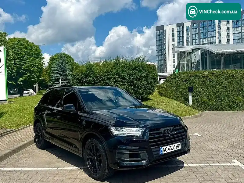Audi Q7 2018, фото з оголошення 1 з 16, VIN WA1LAAF75KD013840