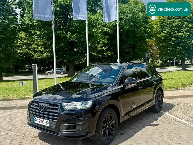 Audi Q7 2018, фото з оголошення 2 з 16, VIN WA1LAAF75KD013840