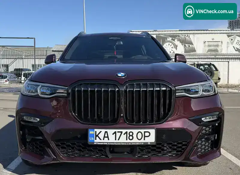 BMW X7 2022, фото з оголошення 1 з 15, VIN WBACW810309L46741