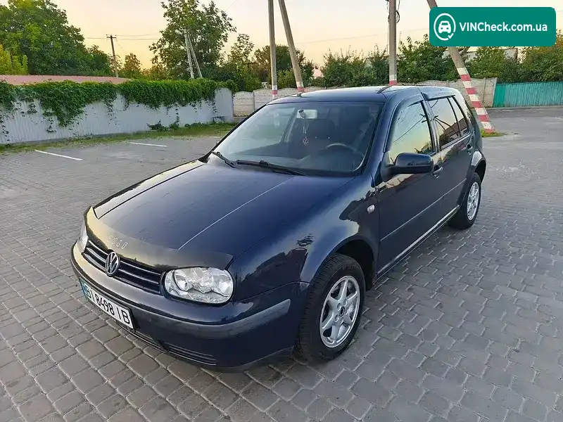 Volkswagen Golf 2001, фото з оголошення 1 з 20, VIN WVWZZZ1JZ1B187033