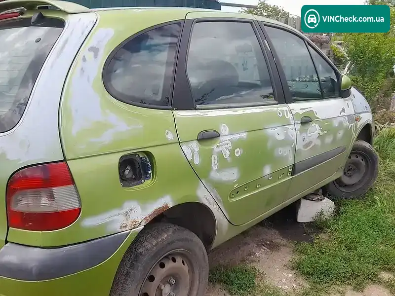 Renault Scenic 2000, фото з оголошення 2 з 4, VIN VF1JA0NN522763156