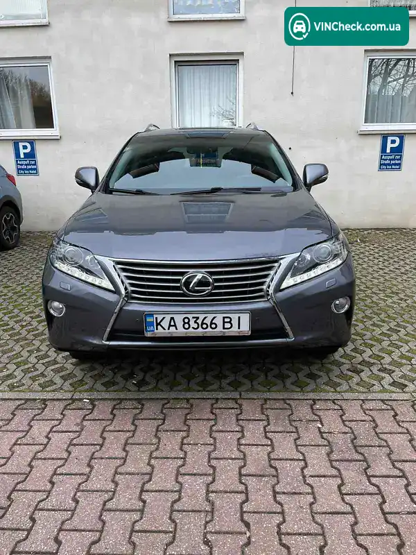 Lexus RX 2012, фото з оголошення 1 з 18, VIN 2T2ZK1BA9DC109352