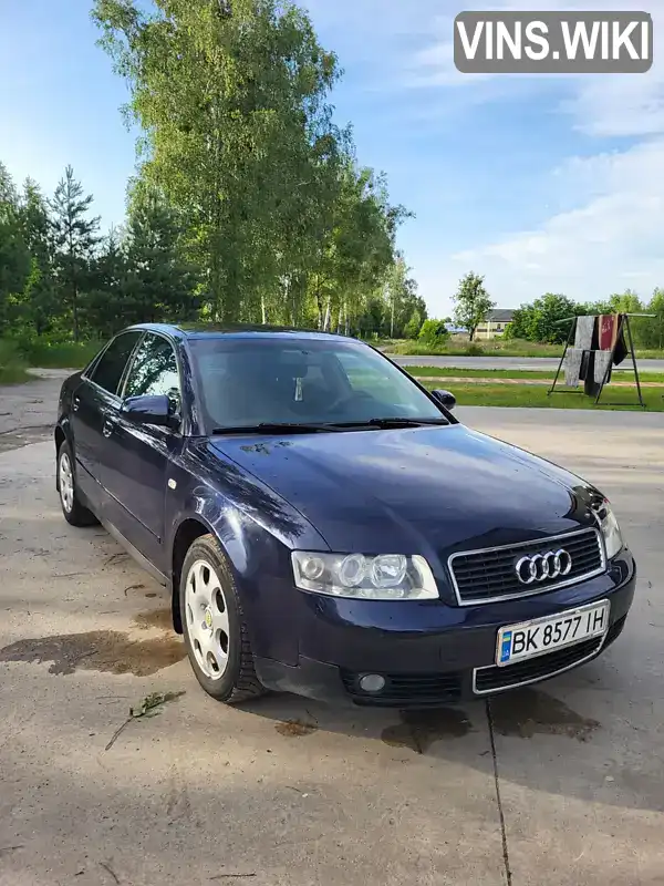 Audi A4 2002, фото з оголошення 2 з 14, VIN WAUZZZ8E42A278864
