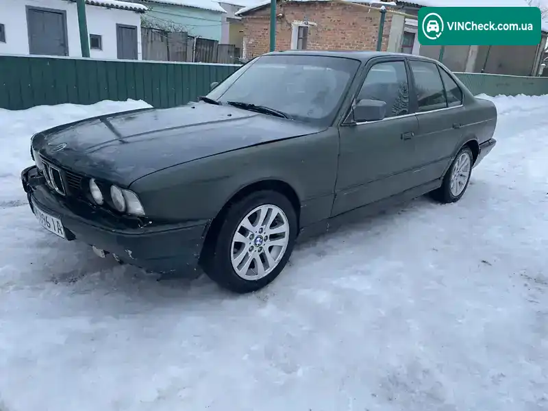 BMW 5 Series 1989, фото з оголошення 1 з 12, VIN WBAHB11070BB46739
