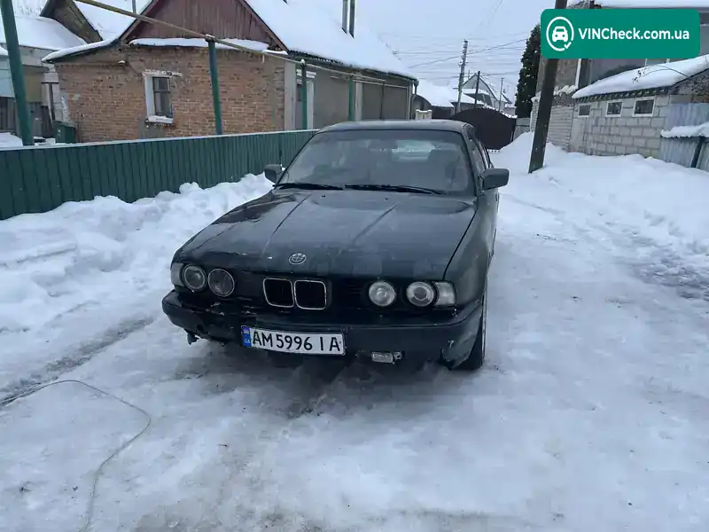 BMW 5 Series 1989, фото з оголошення 2 з 12, VIN WBAHB11070BB46739