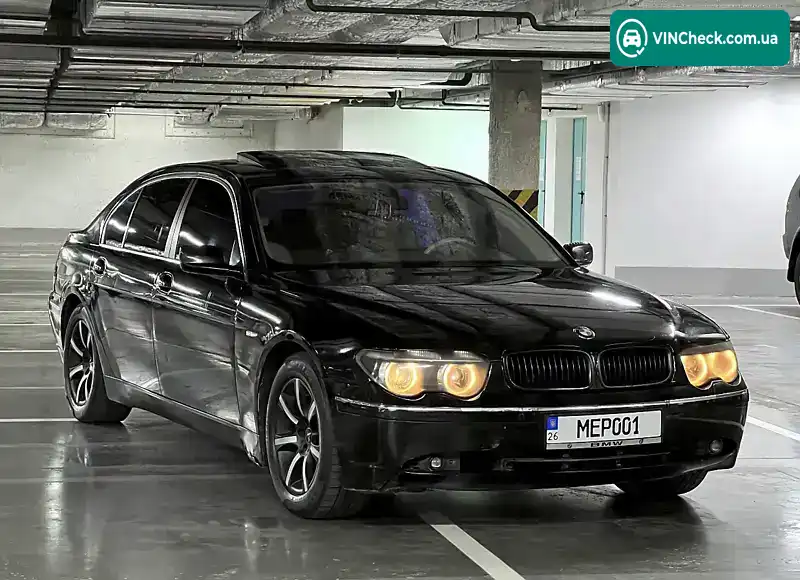 BMW 7 Series 2003, фото з оголошення 1 з 8, VIN WBAGN21070DR88913