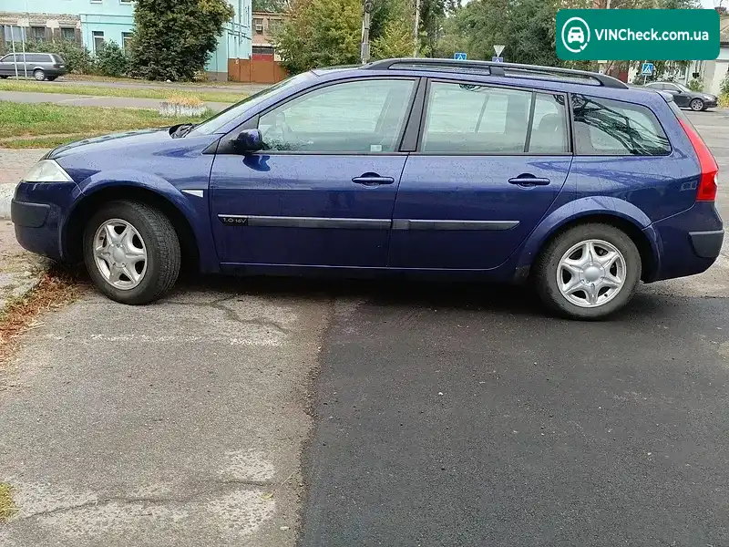 Renault Megane 2005, фото з оголошення 2 з 15, VIN VF1KM1R0H34958895