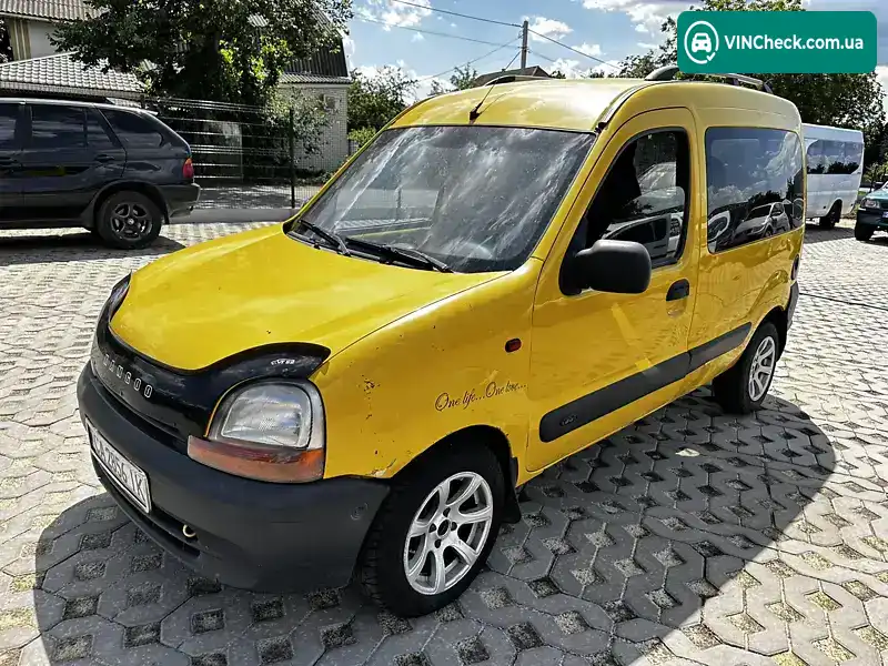 Renault Kangoo 2001, фото з оголошення 2 з 11, VIN VF1FC0VBF25554741