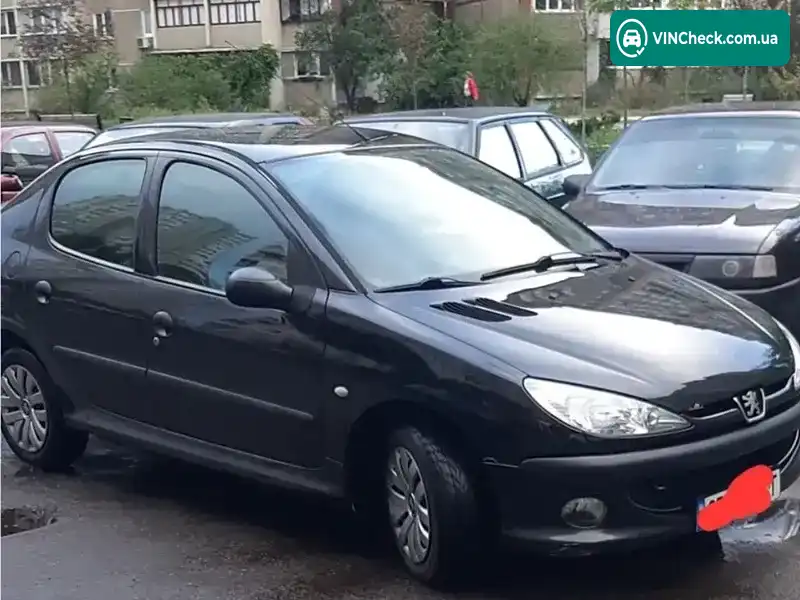 Peugeot 206 2007, фото з оголошення 2 з 4, VIN VF32BKFWA72780361