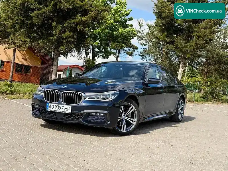 BMW 7 Series 2017, фото з оголошення 1 з 21, VIN WBA7E4C56JGV23740
