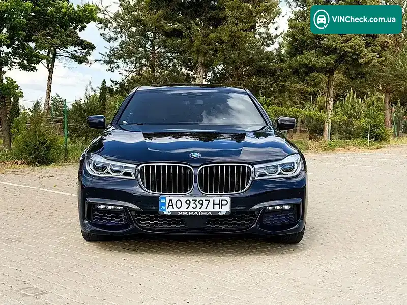 BMW 7 Series 2017, фото з оголошення 2 з 21, VIN WBA7E4C56JGV23740